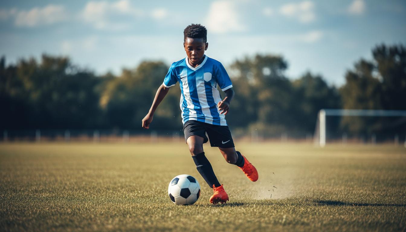 Player dribbling