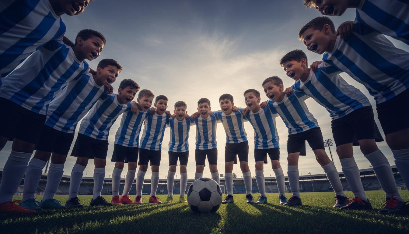 Youth soccer players